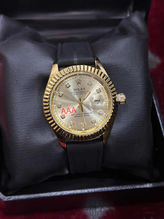 Rolex Sky-Dweller Premium Belt Watch with gold plate