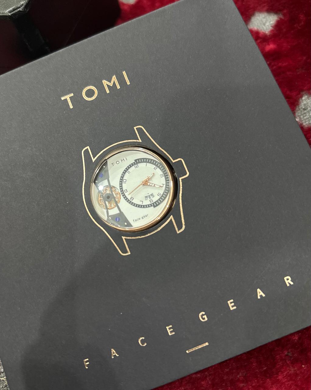 TOMI FACE GEAR GENTLEMEN EDITION WATCH